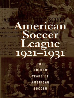 cover image of The American Soccer League